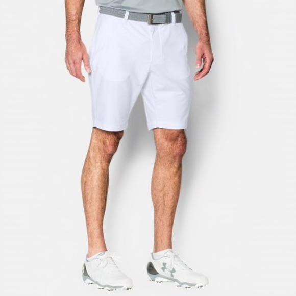 Under Armour Other - Under Armour Match Play Golf Shorts White 36